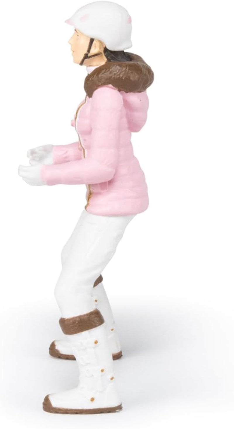 PAPO - Horse figure - Rider Fashion Winter, pasiune pentru călărie, jucărie pentru copii de la 3 ani. Action figures Naty Shop