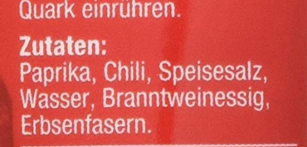 Fuchs Gewürze – Chili Gewürzpaste, vollmundig piquantes Aroma, Paste zum Würzen von scharfen Soßen, Fleisch-Gerichten oder Suppen jeglicher Länder-Küchen, 65 g