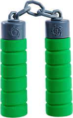 Next Ninja Nunchaku, sunet, mâner învelit în material moale, 13cm, jucărie de rol, de la 3 ani, verde Action figures Naty Shop Titlu implicit