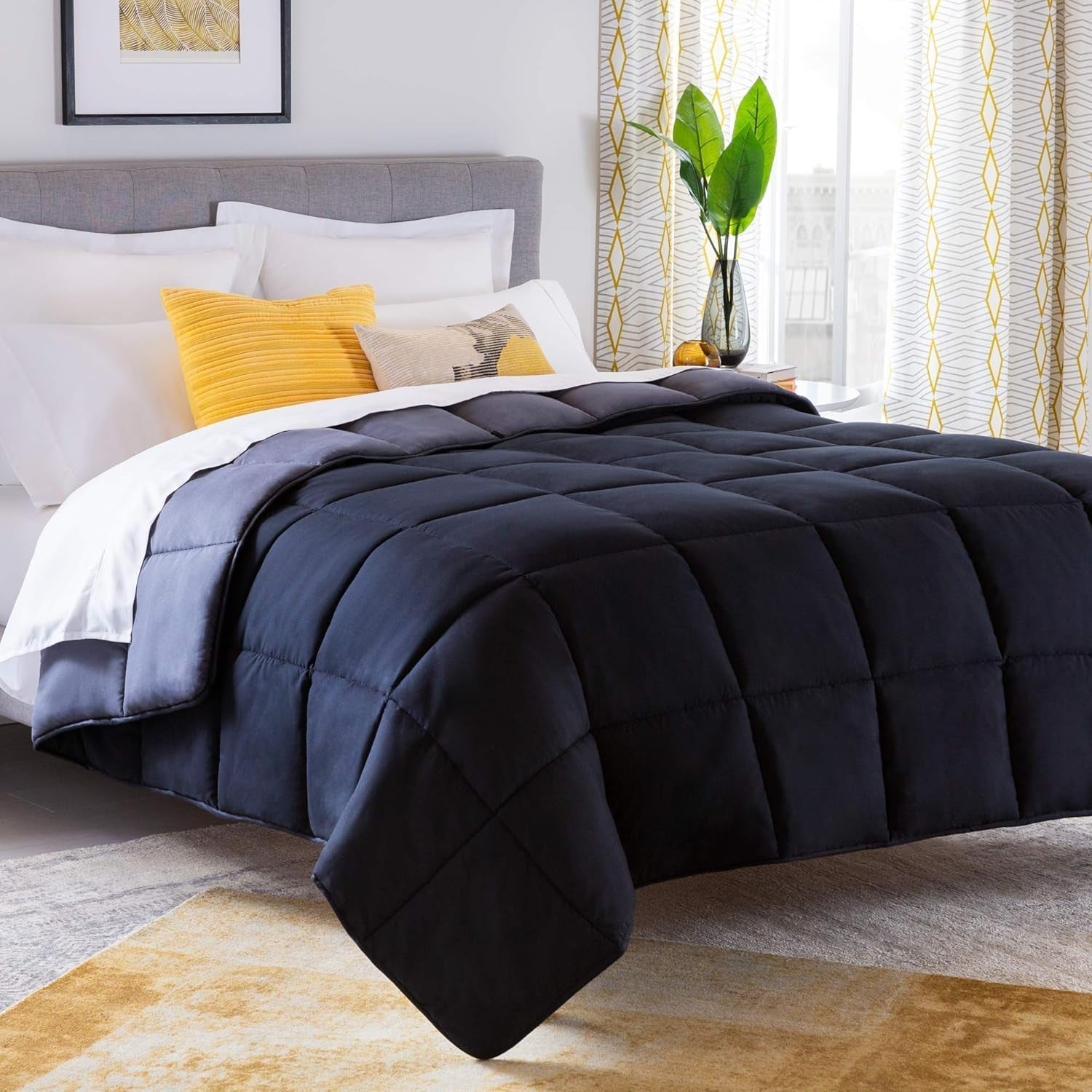 Linenspa 10.5 Tog All Season hipoalergenic Down Alternative Microfibre Duvet Super King Size Plapumi si pilote Naty Shop