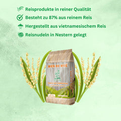 BAMBOO TREE - Nouilles de Riz Bun Bo Hue - (1 X 400 G)