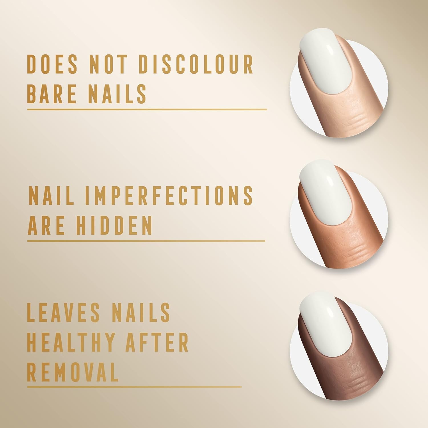 Max Factor Miracle Pure Nail Color 155 Lait de coco Vegan Vernis à ongles longue durée à séchage rapide 12 ml (lot de 2)
