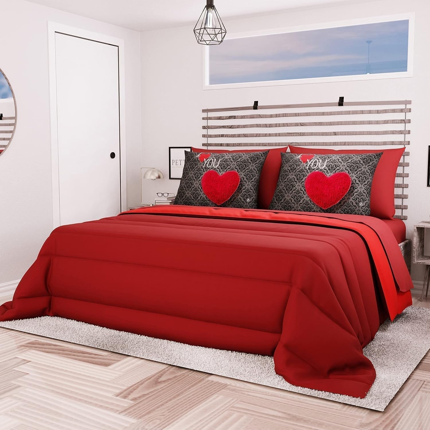 PETTI Artigiani Italiani - Couette d'hiver pour lit double, maxi, monochrome, double face, blanc, gris, 100% Made in Italy Couettes et couettes Naty Shop Bordeaux Taille du lit 140X200 : [Couette 240 X 260 Cm]