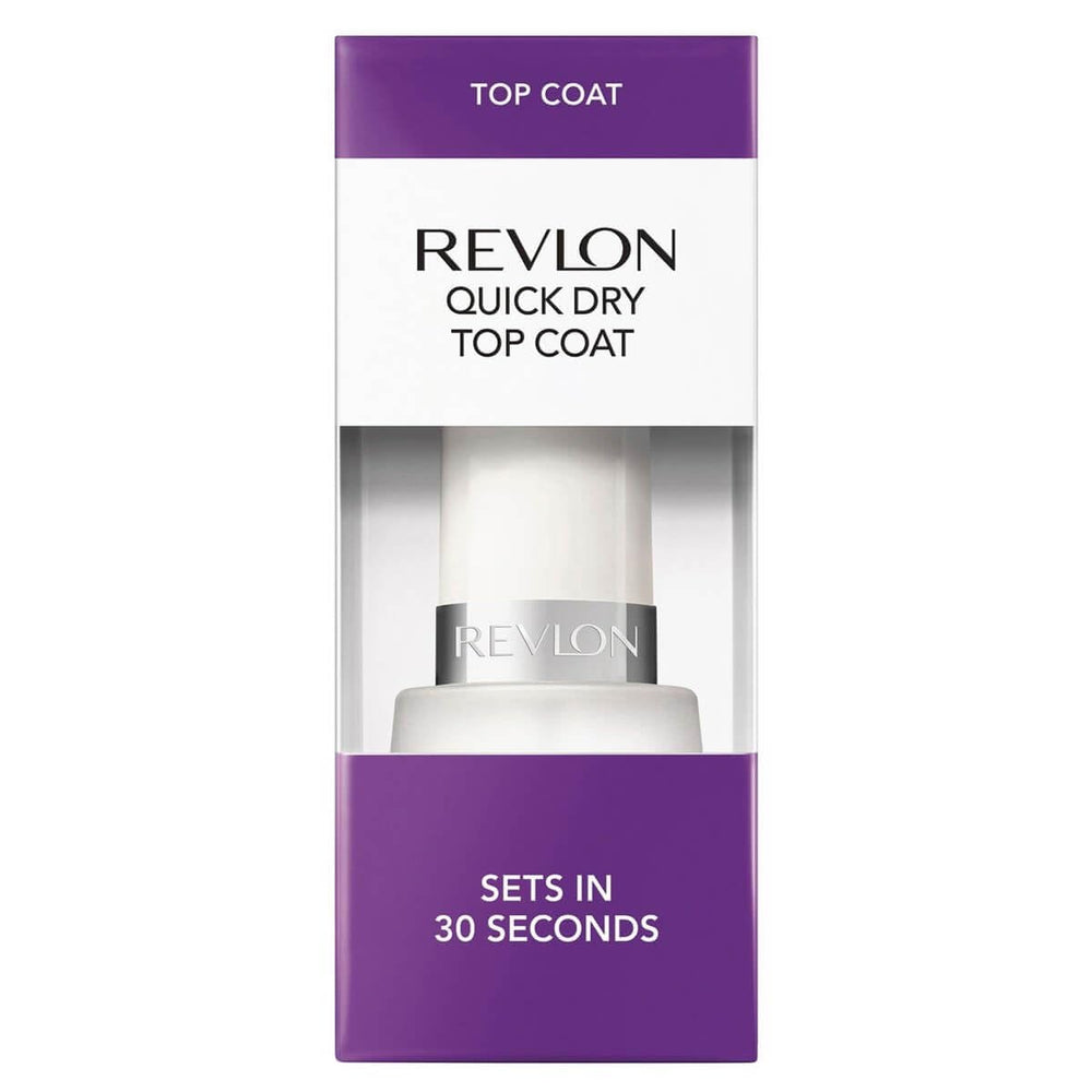 Peinture de finition à séchage rapide Revlon, formule longue durée résistante aux éclats, finition brillante, 14,7 ml.