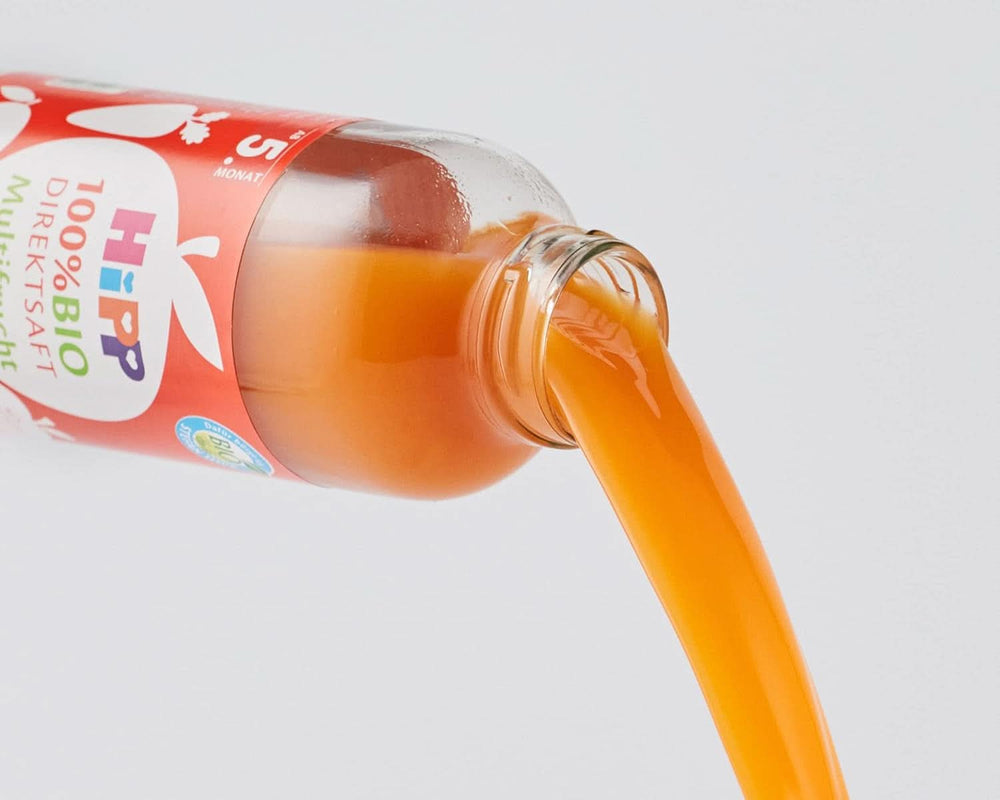 Jus Hipp 100% bio, multifruits à la carotte, pack de 6 (6 x 330 ml) Naty Shop