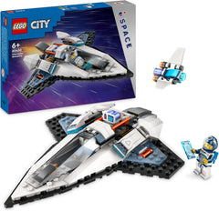 LEGO City Raumschiff, Weltraum-Spielzeug mit Space Shuttle für Kinder zum Bauen, Jungen und Mädchen ab 6 Jahren, Set mit Astronaut-Figur 60430