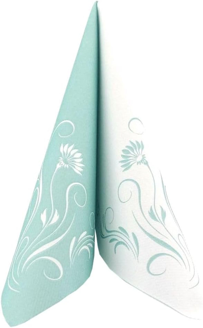 Appartina Elegantia 40 x 40 cm Serviettes Airlaid en tissu, Serviette de mariage de haute qualité, Serviettes de mariage en tissu Serviettes jetables pour diverses occasions (Rose vieux)