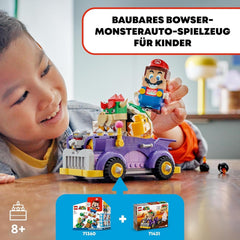 LEGO Super Mario Bowser's Monster Cart Expansion Set Jouet de voiture Bowser pour garçons et filles Ensemble de personnage unique Cadeau de joueur pour 8 ans 71431 Jeux de construction Besuche den LEGO-Store