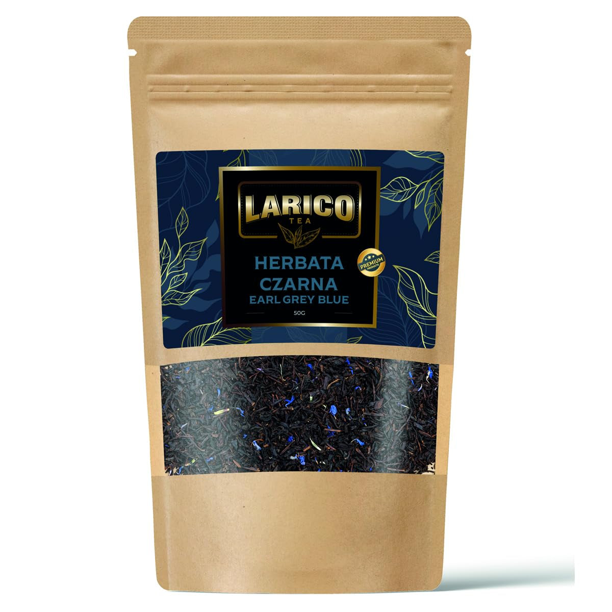 Larico Tea Thé aux fruits naturels Früchtchen Mix Fraises des bois Euphorie 50 g/Thé en vrac de qualité supérieure/Thé en vrac naturel