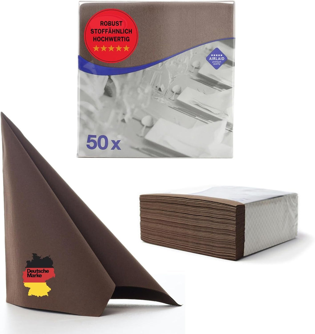 50 șervețele Aroba Airlaid Aspect textil 19 CULORI 40X40 Cm 1/4 fold Șervețele de nuntă de înaltă calitate, aspect textil, pentru aniversări hotel catering sărbători Crăciun nuntă roz