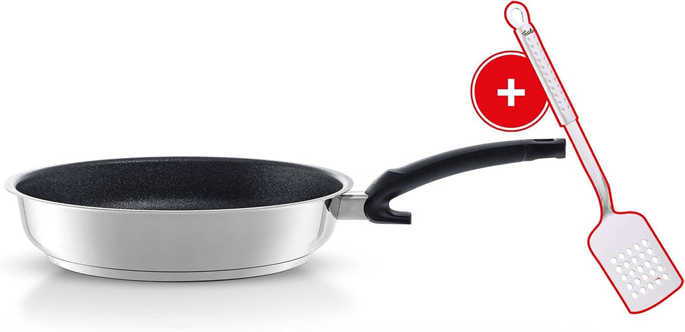 Fissler Adamant Premium, poêle en acier inoxydable, antiadhésive, résistante aux rayures - Casseroles et poêles à induction Naty Shop