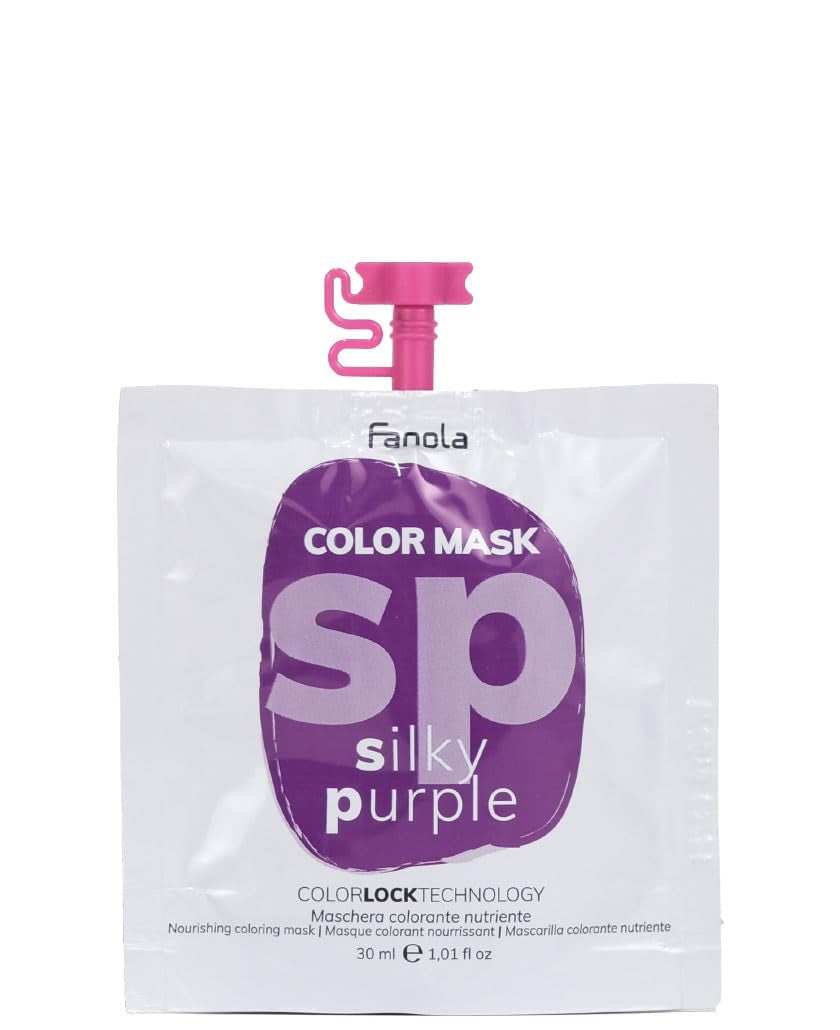 Fanola Color Mask Silky Purple 30 ml Masque capillaire Naty Shop Titre par défaut