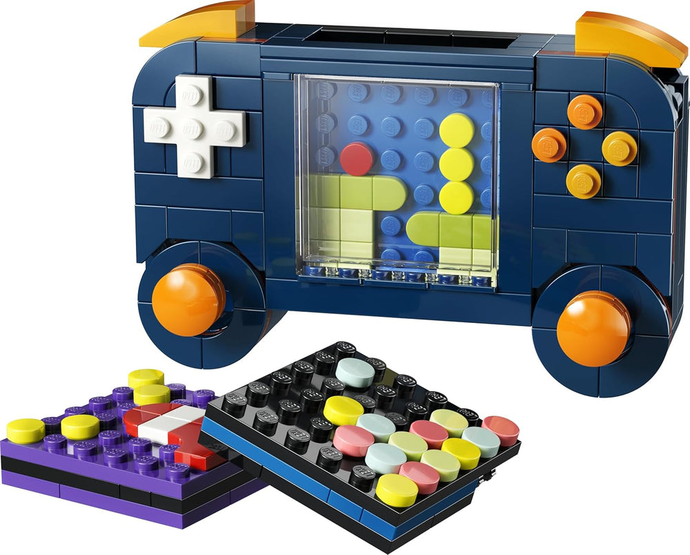 Console de jeu rétro LEGO Creator 3 en 1 – Se transforme en machine d'arcade ou en ordinateur avec clavier et souris – Idée cadeau de joueur pour garçons et filles de 8 ans et plus – 31380