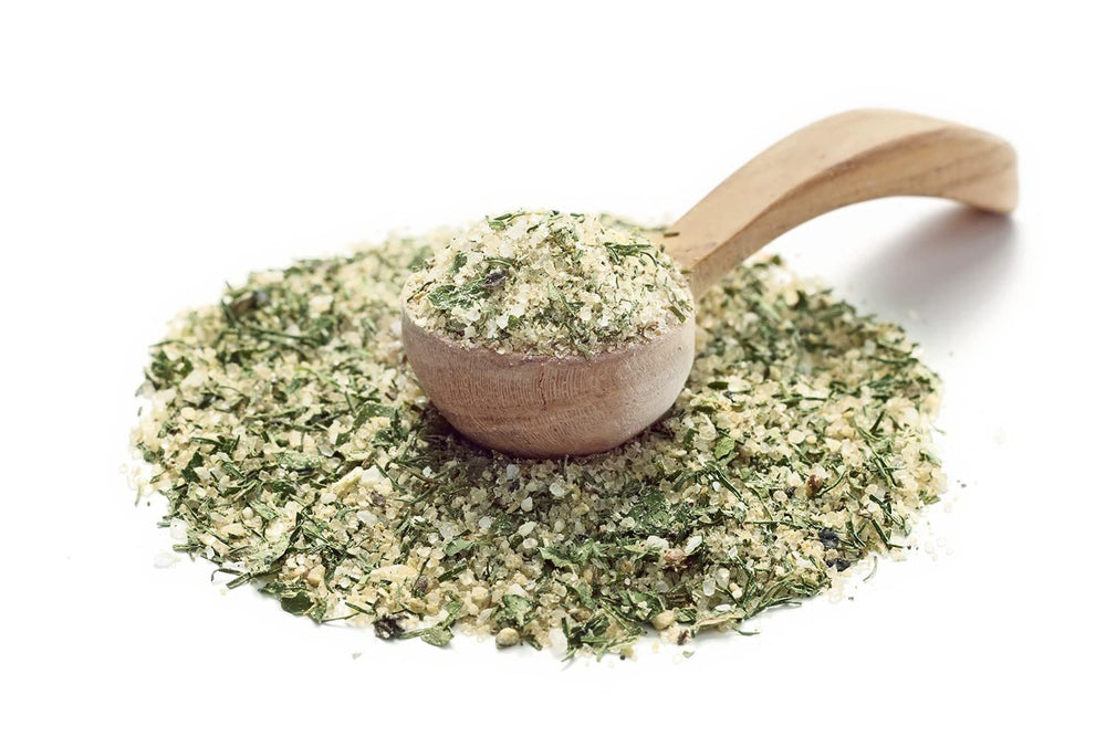 Ankerkraut Vinaigrette Nordisch Gewürz, 115g dans un verre en liège, Vinaigrette pour Knackigen Salat Schnell Selber Machen, Premium Qualität aus Hamburg