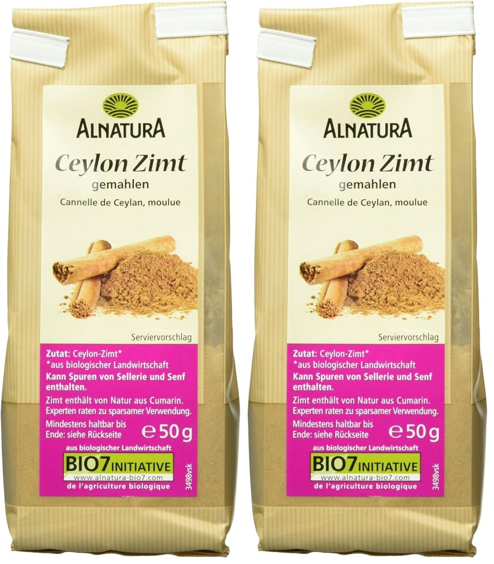 Bio Ceylan Zimt gemahlen, 50g