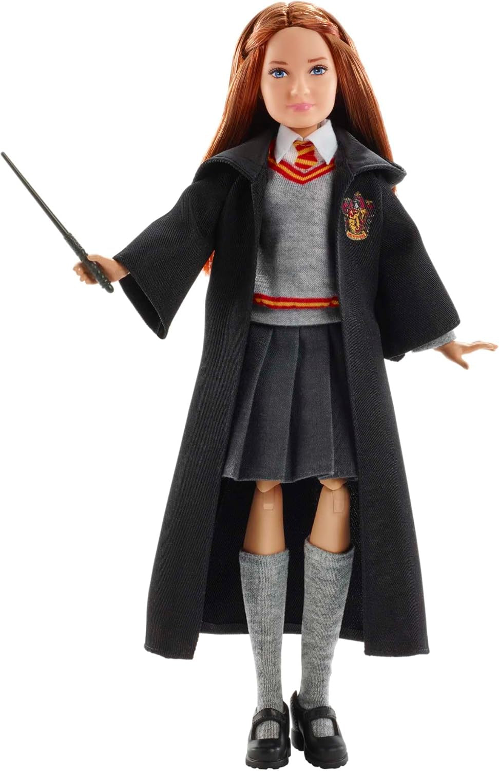 Calendrier de l'Avent HARRY POTTER Gryffondor - 24 histoires, surprises magiques, salle commune de Poudlard, visage réaliste, pour les fans de 6 ans et plus, HND80 Ginny Weasley Naty Shop Dolls