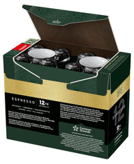 Jacobs Café expresso Ristretto, Megapack XXL, Intensité 12/12, 5 x 40 cafés, Café café compatible Nespresso*, 200 cafés