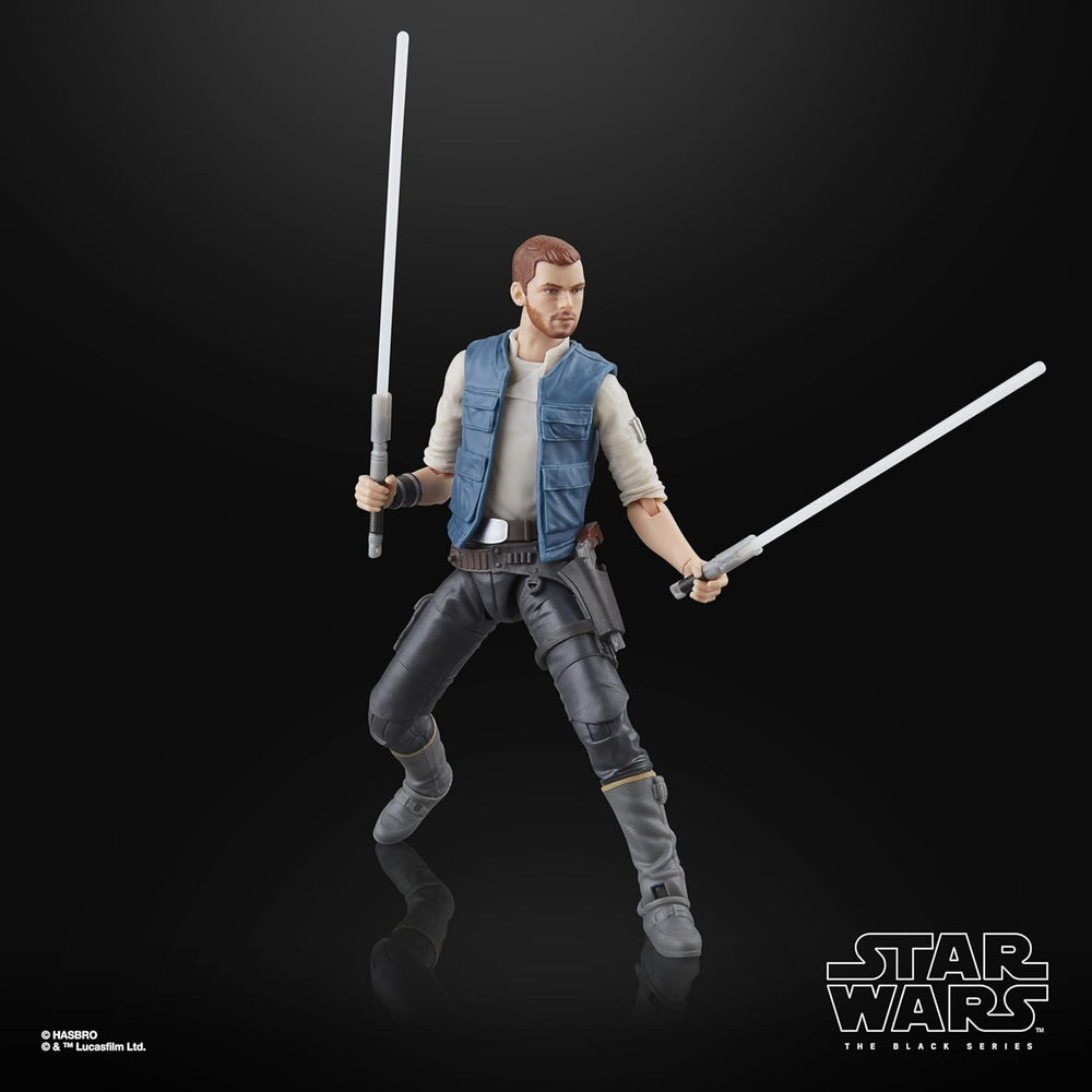Star Wars Black Series Cal Kestis, Turgle & Skoova Stev, Star Wars Jedi : Survivor Figurines à collectionner (échelle 15 cm) Figurines Naty Shop