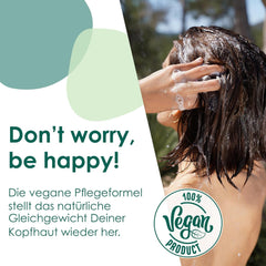 Jean & Len Shampoing hydratant Thé Vert & Citron Vert, pour cheveux normaux à gras, 300 ml Douche et bain Jean & Len Thé Vert & Citron Vert