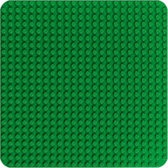 Planche de construction LEGO DUPLO en vert, Jouet de construction pour les tout-petits à partir de 18 mois, Pour exposer des modèles, Permet aux enfants d'âge préscolaire de construire de manière créative et de jouer avec imagination, Jouet éducatif 10460 Jeux de construction Besuche den LEGO-Store