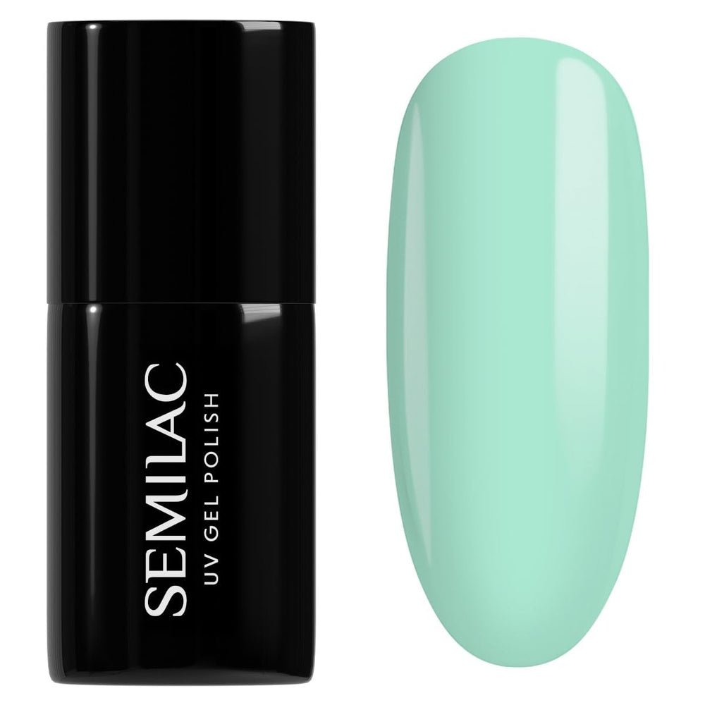 Semilac Extend Vernis à ongles UV 5 en 1 808 Menthe Pastel 7 ml