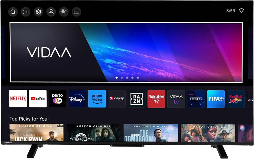 Televizor Toshiba 40LV2E63DAZ de 40 de inci/TV inteligent VIDAA (Full HD, HDR, tuner triplu, Bluetooth, Dolby Audio) [2024]
