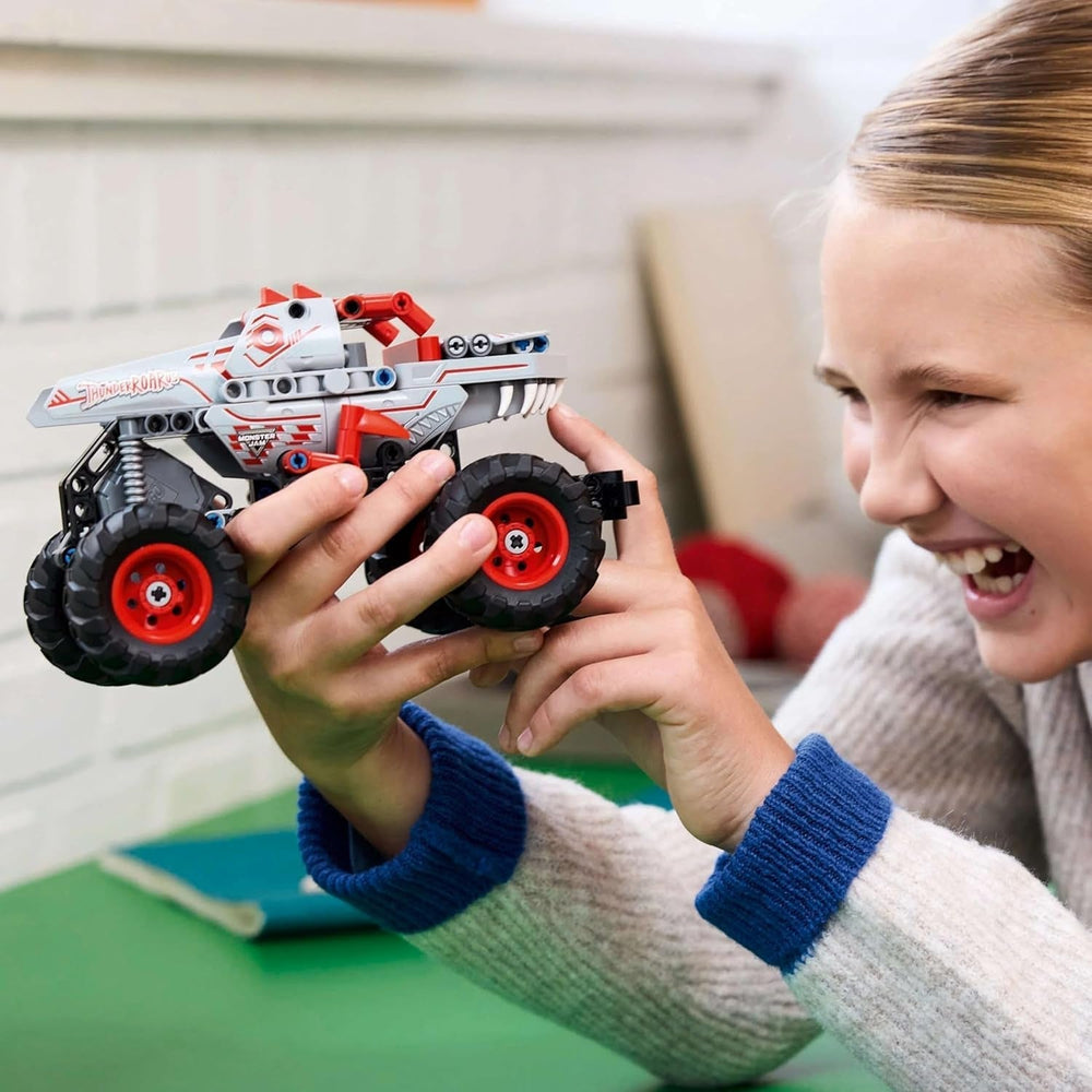 LEGO Technic Monster Jam Thunderroarus Jouet rétractable Monster Truck Jouet de construction pour enfants Cadeau pour garçons et filles à partir de 7 ans 42200 Ensembles de construction Besuche den LEGO-Store
