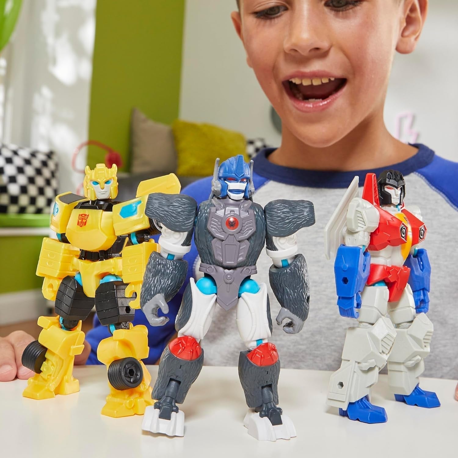 Transformers Mixmashers Starscream figurină de acțiune personalizabilă și accesorii Action figures Naty Shop