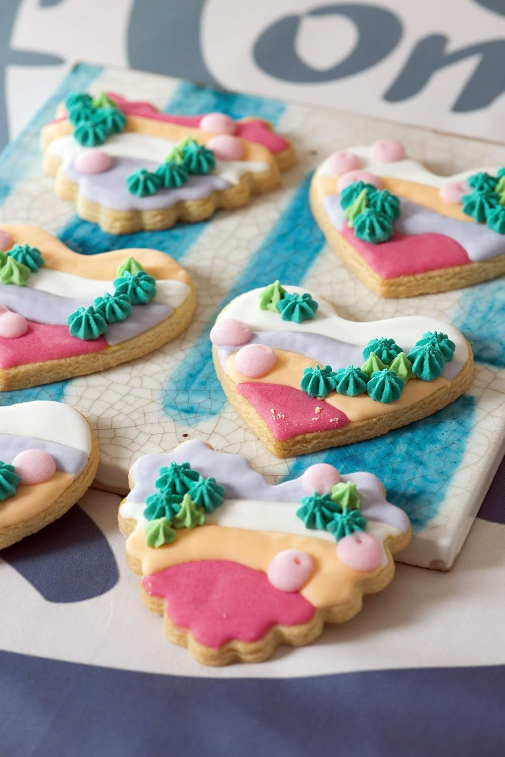 0255305 Jeu d'emporte-pièces en forme de cœur, lisses, 4 pièces, 4-5,5-7-8 cm, 2,2 cm de hauteur, rose