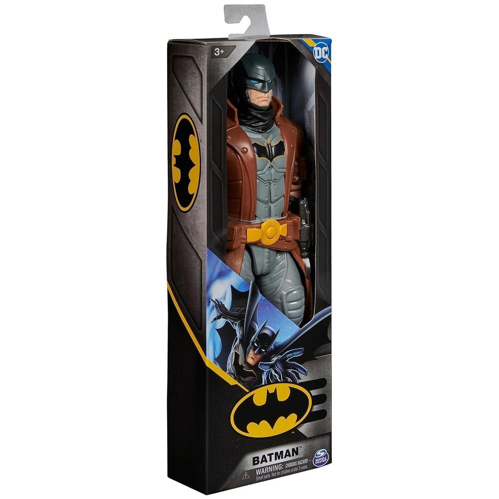 DC Comics, Batman Action Figure, 30 cm înălțime, complet mobil pentru aventuri captivante și cascadorii pline de acțiune, jucărie pentru copii de la 3 ani în sus Action figures Naty Shop
