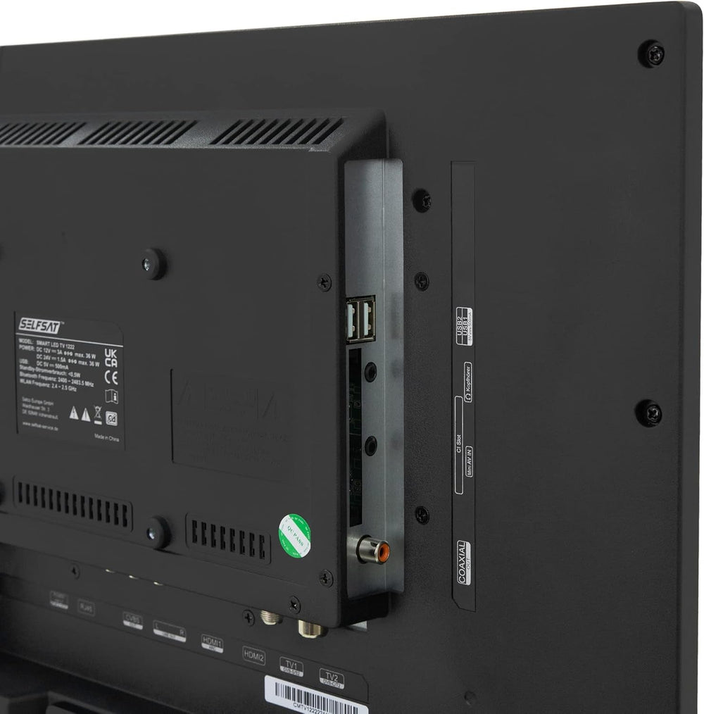 Televizor LED inteligent SELFSAT 1222 (55 cm/22") incl. tuner DVB-S2/C/T2 HD cu WLAN și Bluetooth