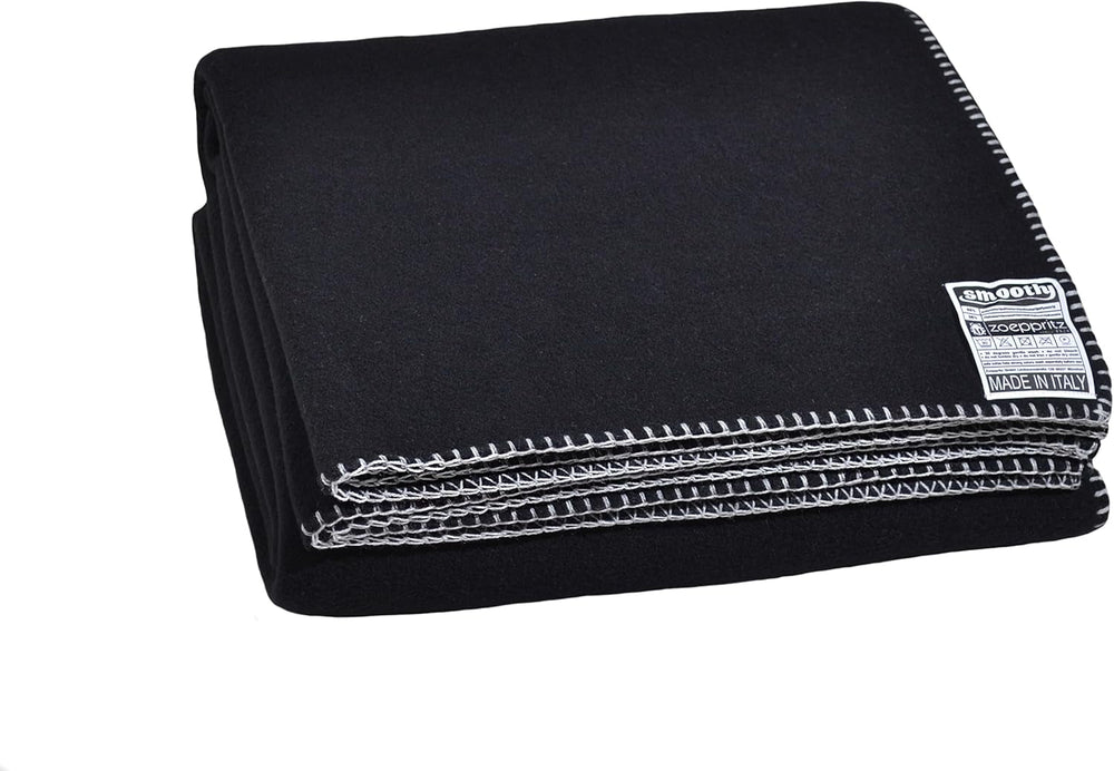 Zoeppritz din 1828 Pătură din fleece Smoothy - Pătură confortabilă pufoasă din fleece polar - Vegan - 140X190Cm - 010 Off-White, 010 Offwhite Paturi si Cuverturi Zoeppritz Since 1828 980 negru 140X190Cm