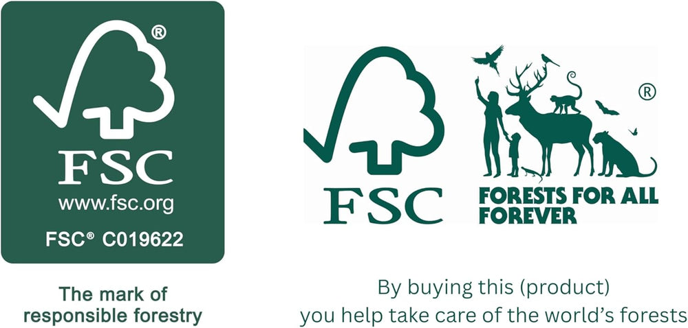 Rouleau à pâtisserie en bois de hêtre Tala - Rouleau à pâtisserie rotatif avec poignées, surface lisse, durable et facile à nettoyer - Parfait pour la pâte, les pâtisseries, le pain et la pizza - Bois certifié FSC