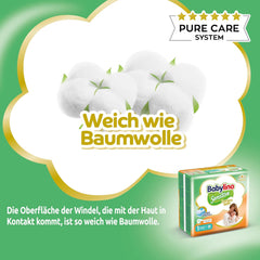 Couches bébé sensibles, taille 1, nouveau-né (2-5 kg), 26 pièces