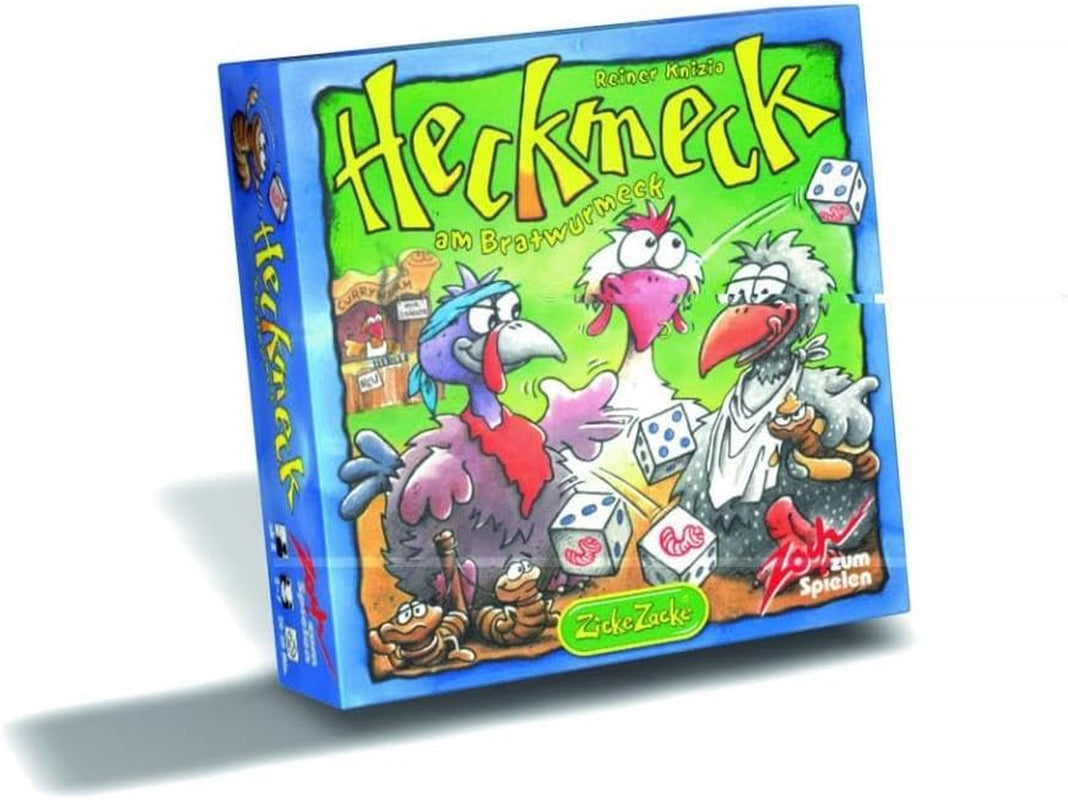 Zoch 601125200 – Heckmeck am Bratwurmeck – le jeu de dés turbulent dans le cadre de poulet populaire pour les oiseaux intelligents qui ont senti le ver bratwurmeck, à partir de 8 ans
