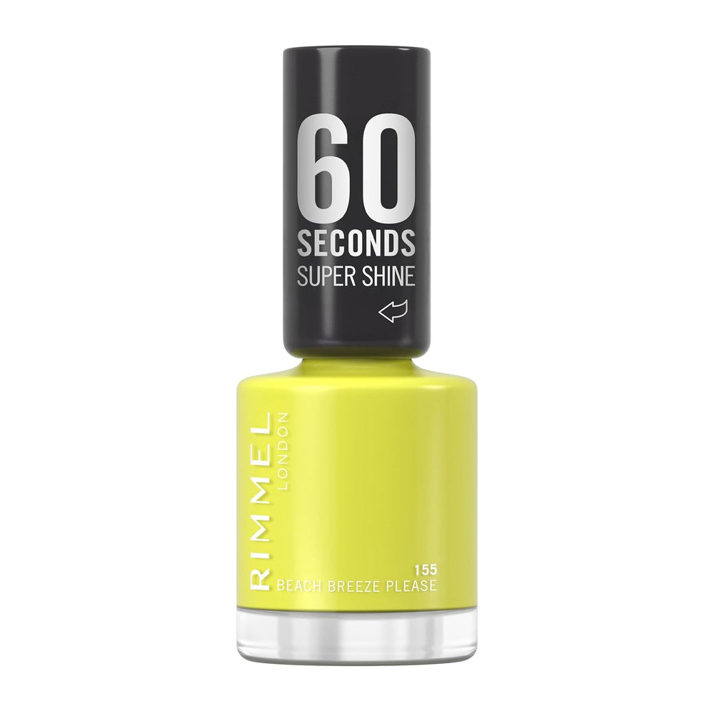 Vernis à ongles Super Shine 60 Seconds, 155 Beach Breeze Please, 8 ml