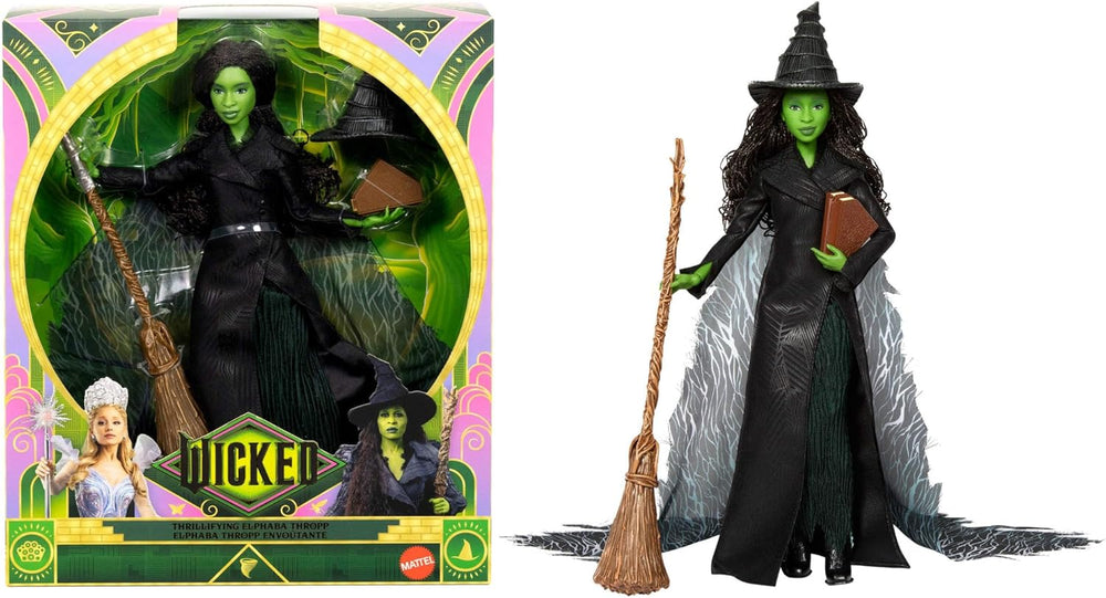 Mattel Wicked: for Good von Universal Pictures Glinda Deluxe-Modepuppe mit abnehmbarem Outfit und 3 Accessoires, vom Film inspiriert, JFM13