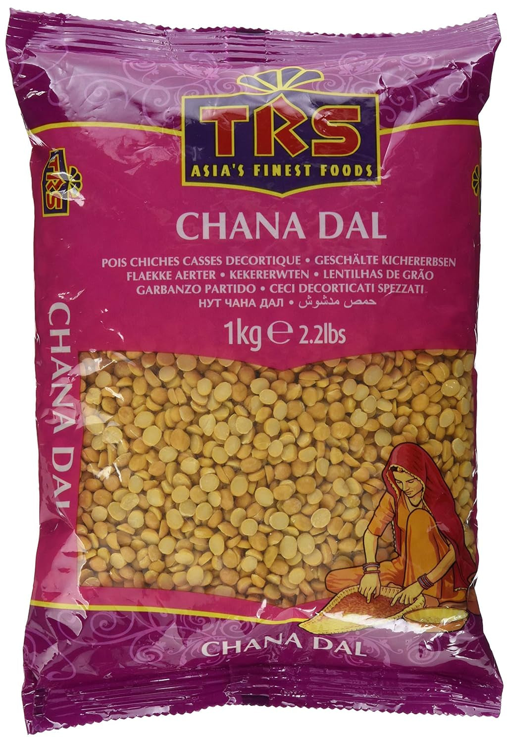 TRS - Pois chiches (Chana Dal) - (1 x 1 kg)