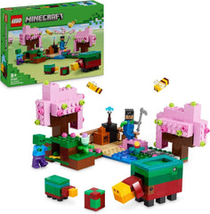 LEGO Minecraft Jardin de jouets du verger de cerisiers en fleurs à explorer avec Sunny, Sniffer, Zombie et Bees Gamer Cadeau pour garçons et filles de 8 ans 21260 Ensembles de construction Besuche den LEGO-Store Default Title