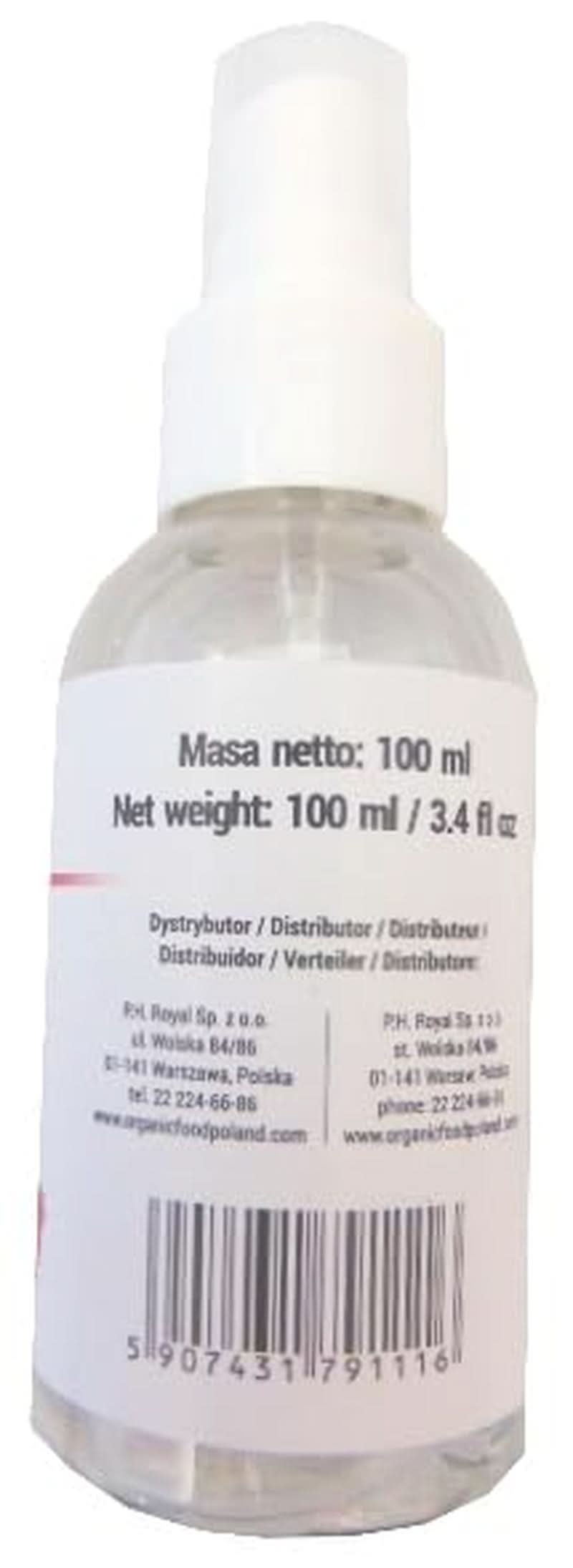 Eau de rose BIO pour la cuisine et la pâtisserie, 100 ml Arome Naty Shop