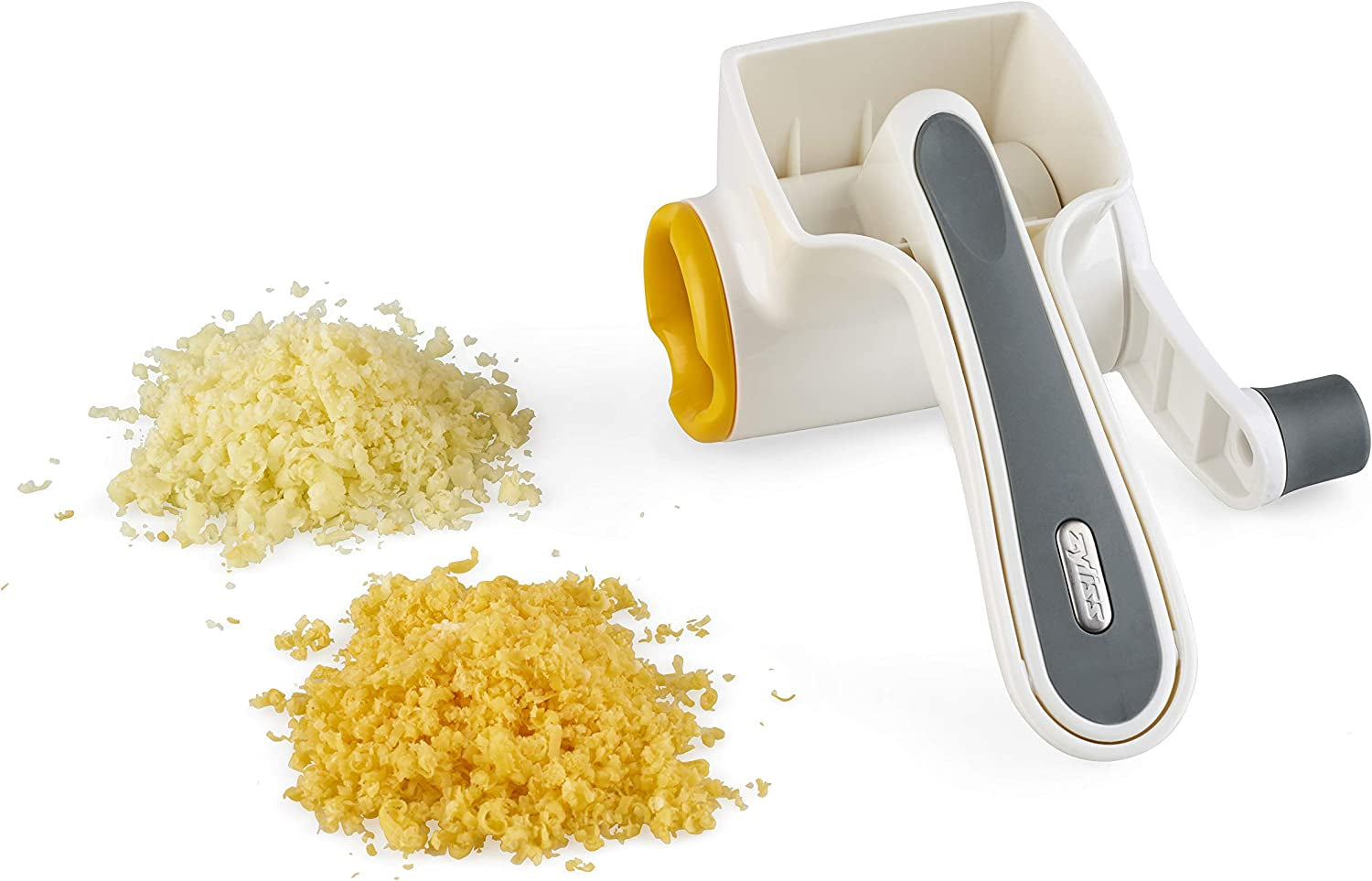 ZYLISS Râpes à Fromage Classiques E900010 Tambour Inox Fin 16 X 8,5 X 8,5 Cm Éplucheur Naty Shop