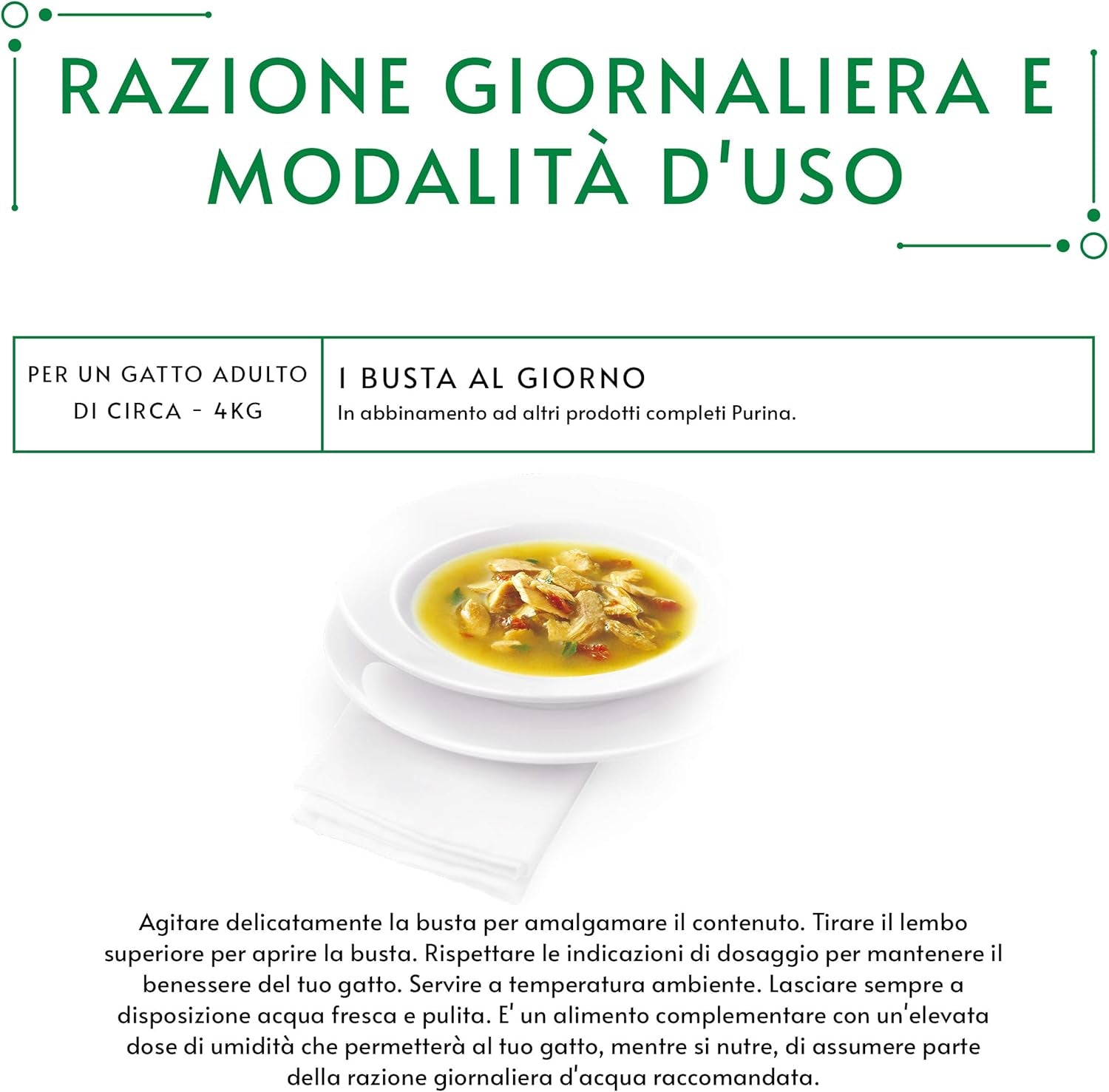 Crystal Delicate Suppenfond für die Katze, mit natural lachs, garniert mit Gemüse, 40 g, 32 Stück