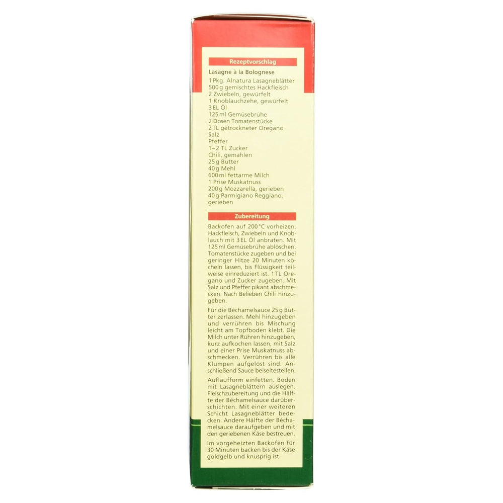 Lasagnes bio, 250g