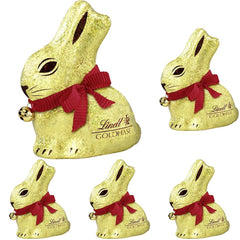 GOLD BUNNY Édition Glamour Chocolat Doré | 100g LAPIN D'OR | Chocolat au lait de qualité supérieure Lapin de Pâques | Chocolat de Pâques | Cadeau de chocolat | Lapin au chocolat | Lapin de Pâques