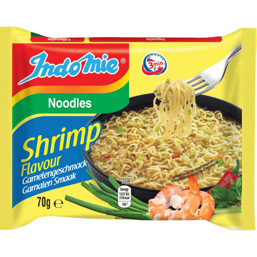 INDOMIE - Nouilles instantanées Mi Goreng - Multipack (40 x 80g)