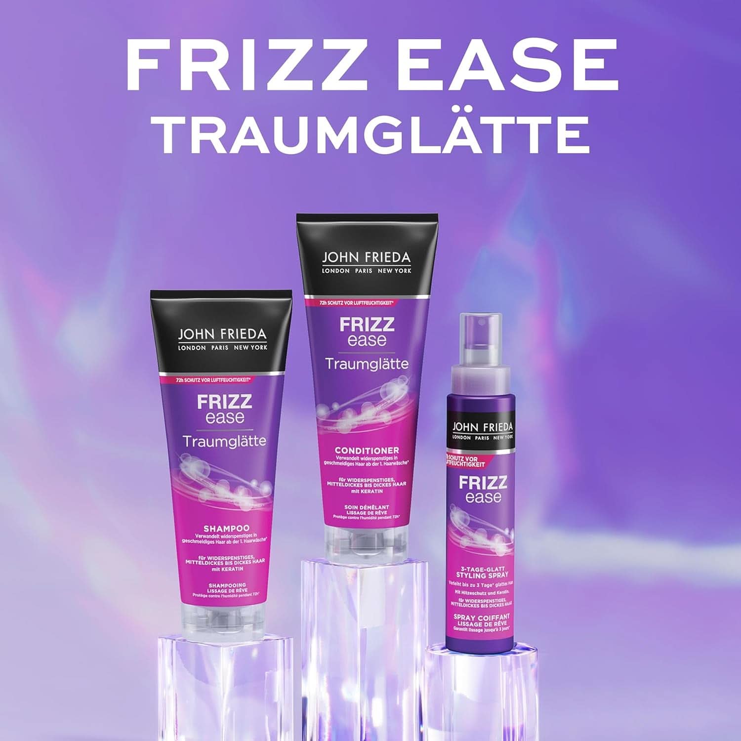 John Frieda - Shampooing Lissant Frizz Ease Dream, 250 ml Douche et bain Naty Shop