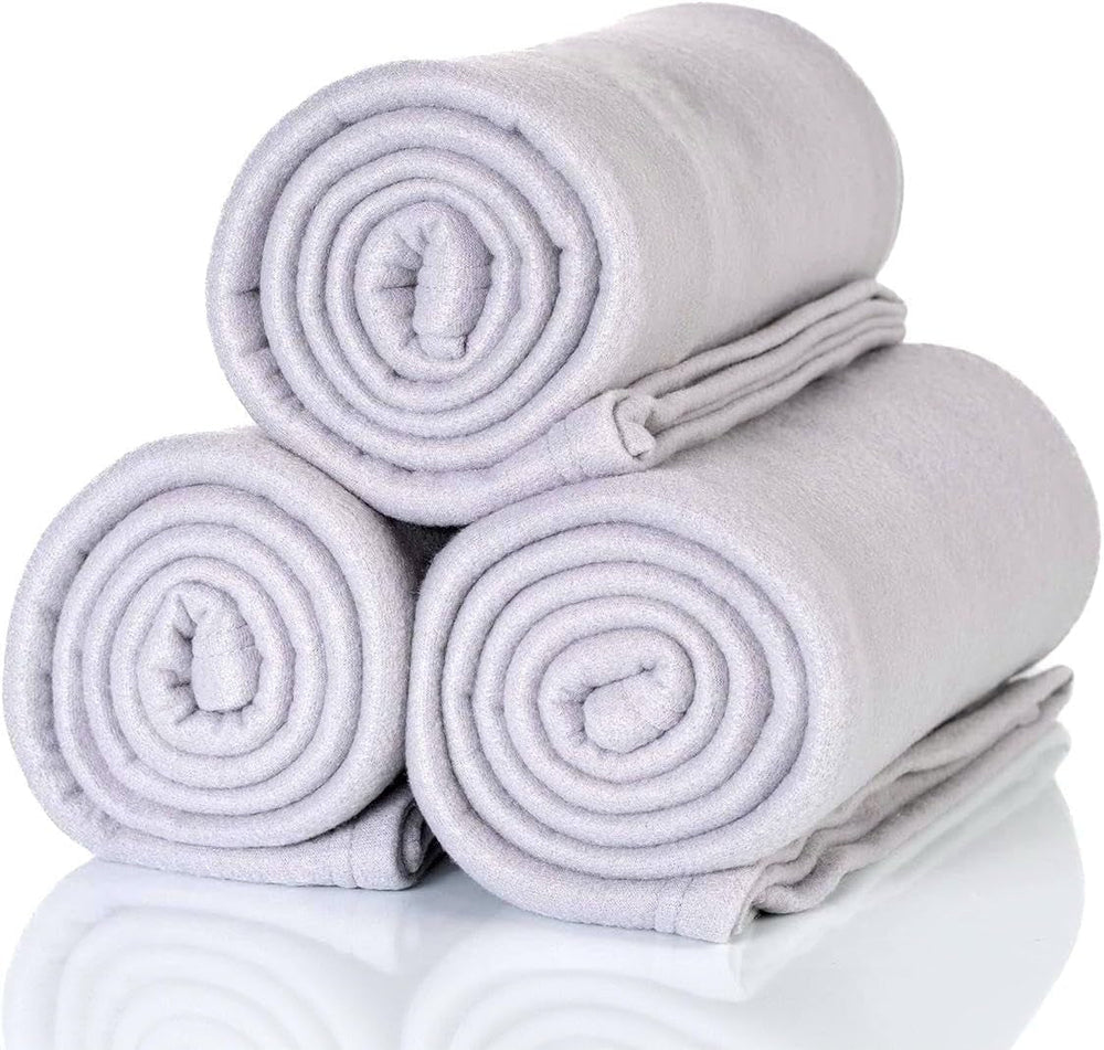 ALCLEAR 3 pièces couvertures polaires Oeko Tex, couleur : anthracite, grande taille 130X160 Cm, plus de 200 G/M2, couverture de canapé couverture de canapé couverture de salon, couverture de pique-nique couverture de canapé Lits et couvertures Besuche den ALCLEAR-Store Gris platine 3 pièces 130X160 Cm