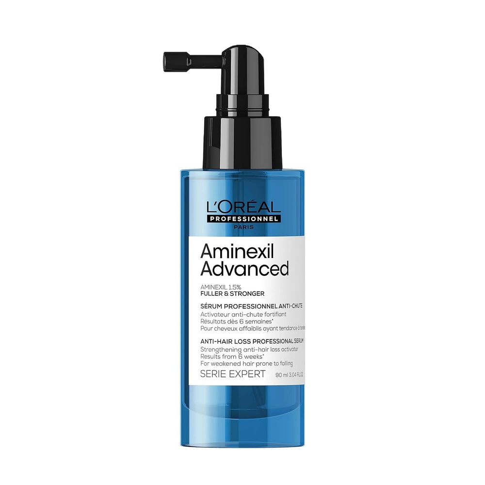 L'Oréal Professionnel Ser întăritor împotriva căderii părului, Pentru un păr mai plin și mai puternic, Aminexil Advanced Anti-Hair Loss Activator Serum, 90 ml Ingrijirea parului Naty Shop 90 Ml (1 pachet)