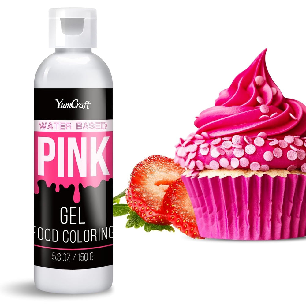 Colorant alimentaire en gel – Colorant alimentaire en gel hautement concentré pour gâteaux, pâtisserie, œufs de Pâques, boissons – Colorant alimentaire sans sucre pour fondant, glaçage, slime, décoration de gâteaux (velours rouge, 150 g)