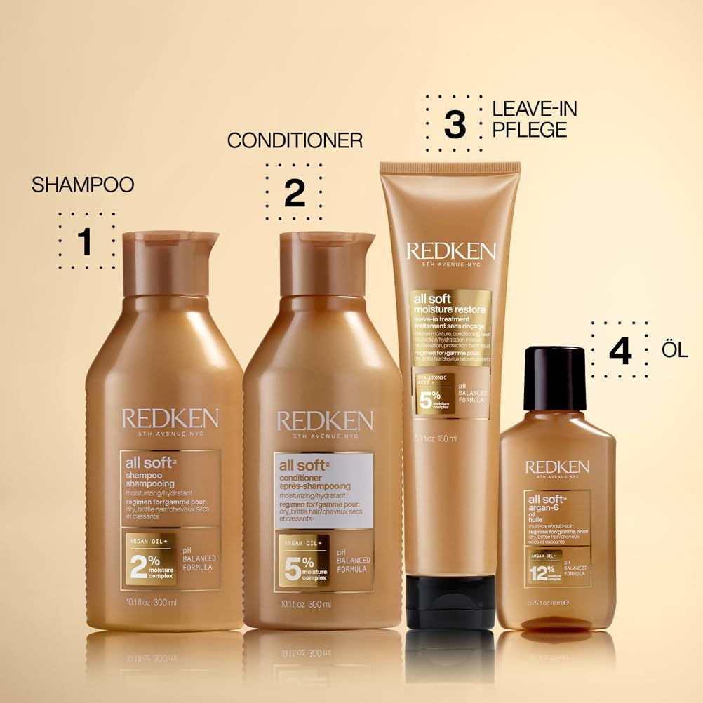 Redken, Shampoing pour cheveux secs et cassants, revitalise et hydrate Redken Douche et bain